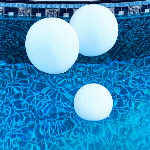 floating pool lights solar